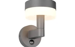 Trio Lighting Mackenzie Vägglampa LED antracit/vit rörelsesensor IP54* Vägglampor Utomhus