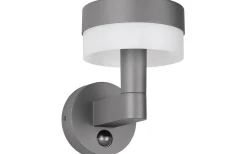 Trio Lighting Mackenzie Vägglampa LED antracit/vit rörelsesensor IP54* Vägglampor Utomhus