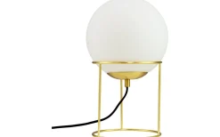 Dyberg Larsen Madrid Bordslampa 34cm Opal/Mässing* Bordslampor