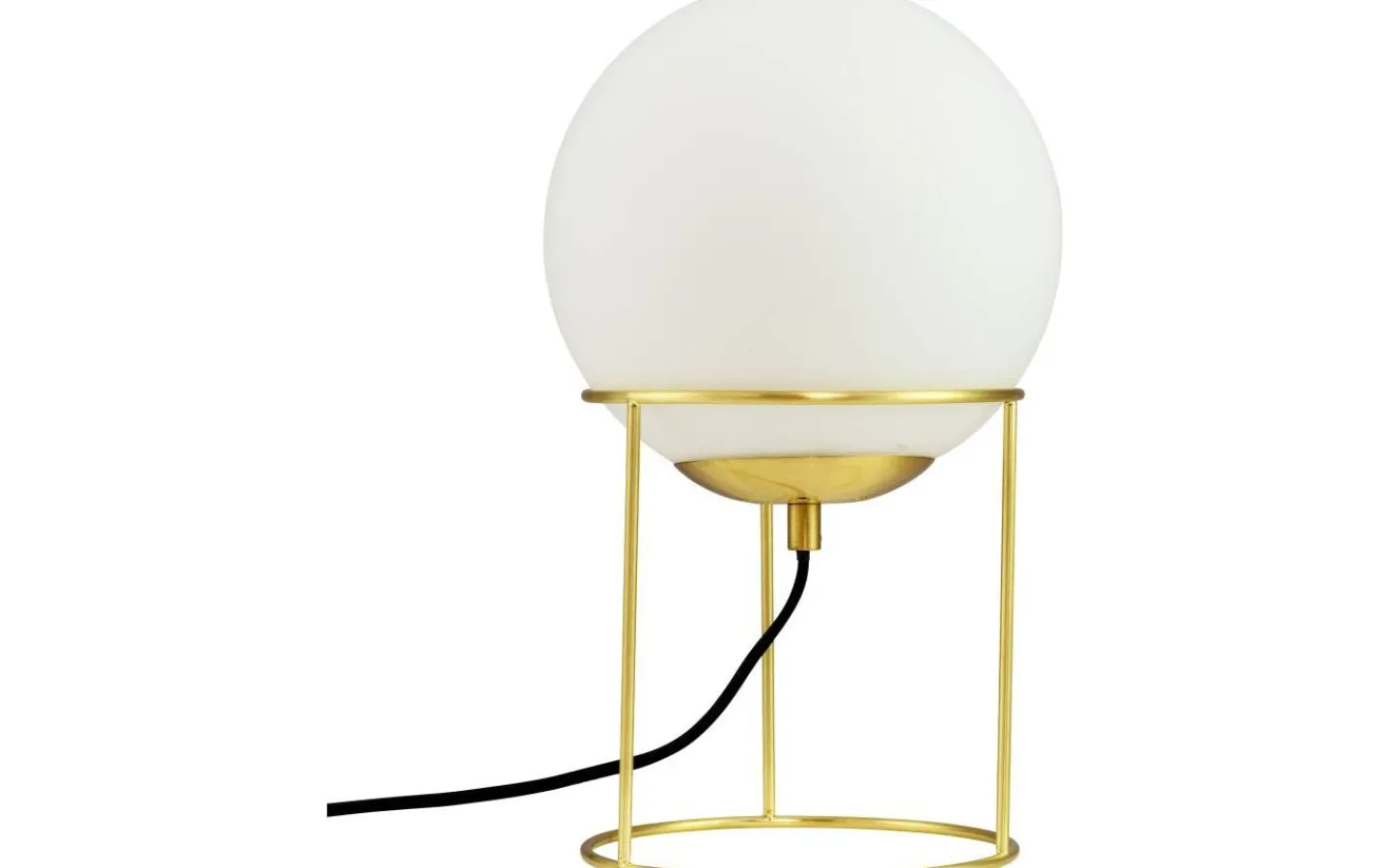 Dyberg Larsen Madrid Bordslampa 34cm Opal/Mässing* Bordslampor