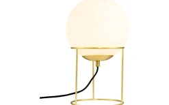 Dyberg Larsen Madrid Bordslampa 34cm Opal/Mässing* Bordslampor