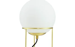 Dyberg Larsen Madrid Bordslampa 34cm Opal/Mässing* Bordslampor