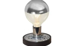 Star Trading Magic Bordslampa E27 9cm Krom/Svart* Vardagsrum|Bordslampor