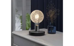 Star Trading Magic Bordslampa E27 9cm Krom/Svart* Vardagsrum|Bordslampor