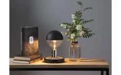 Star Trading Magic Bordslampa E27 9cm Krom/Svart* Vardagsrum|Bordslampor