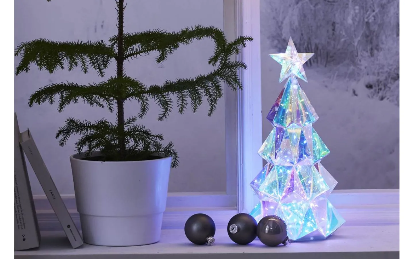 Star Trading Magic Inomhusdekoration Julgran* Batteri Julpynt Inomhus