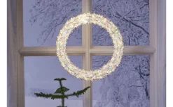 Kransar|Julpynt Utomhus<Star Trading Magic Utomhusdekoration Ø45cm Vit