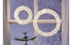 Kransar|Julpynt Utomhus<Star Trading Magic Utomhusdekoration Ø30cm Vit