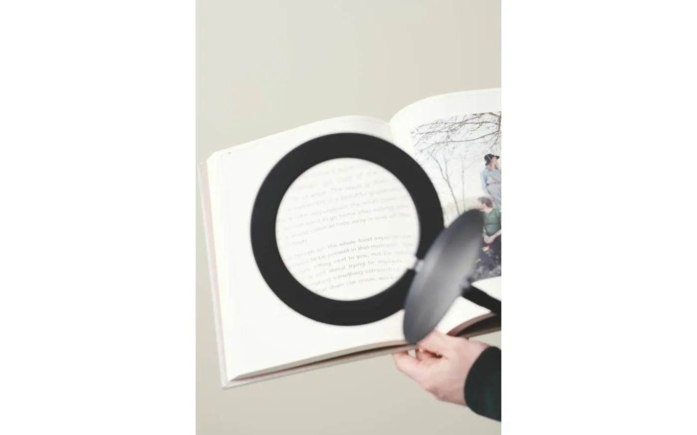 Magni Golvlampa med Förstoringsglas 3 Doptriers LED 3-Steg CCT 10,5W 3000-6300K Svart