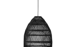 Maja Takskärm Rotting Svart 45cm