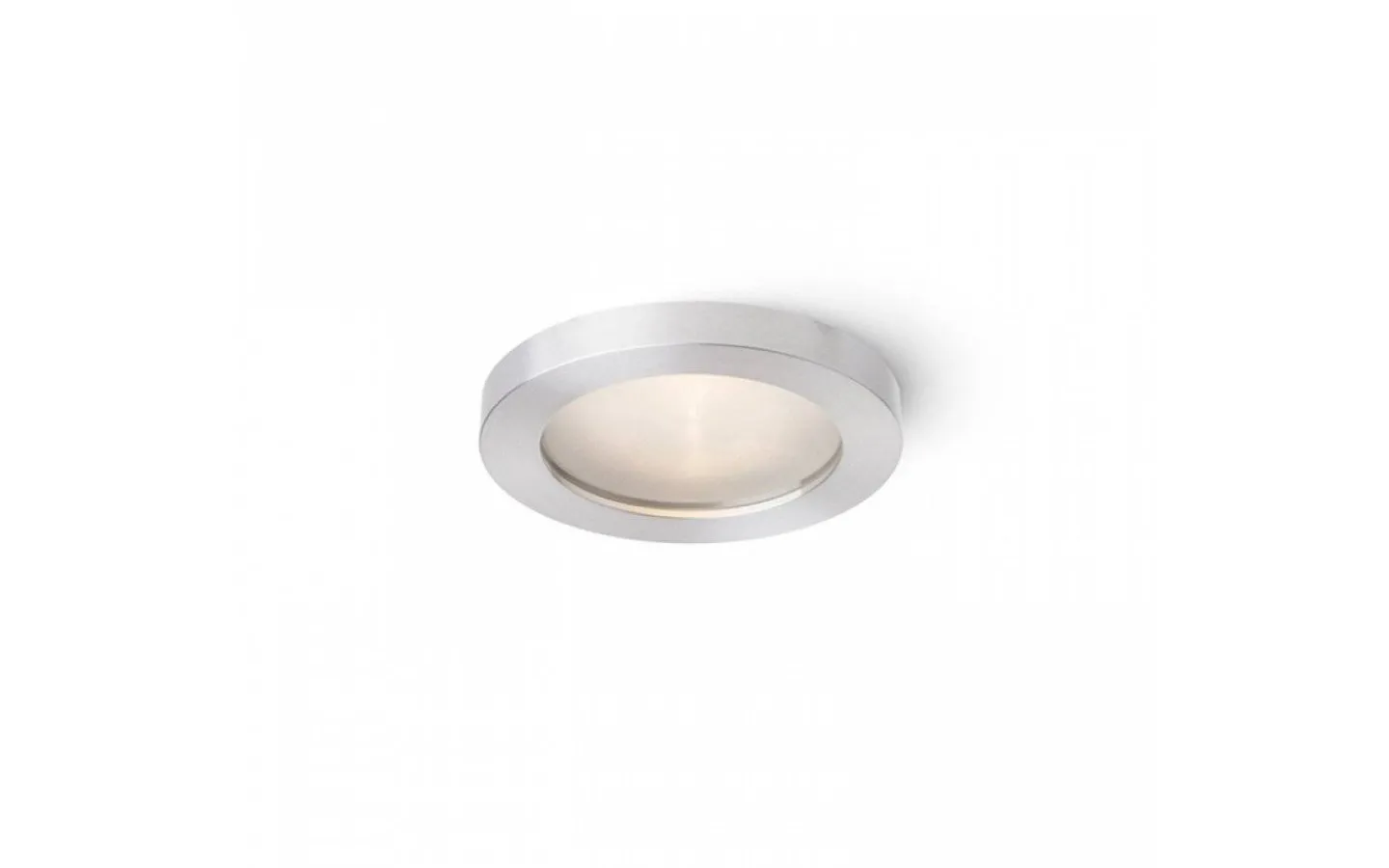 Spotlights Med Utbytbar Ljuskälla<Rendl Majestic Infälld Spotlight Borstad Aluminium GU10 IP44