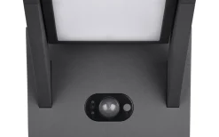 Trio Lighting Malawi hybrid solcellsdriven Vägglampa LED antracitgrå uppladdningsbar rörelse- och skymningssensor IP65* Solcellslampor Vägg|Visa Alla Solcellslampor