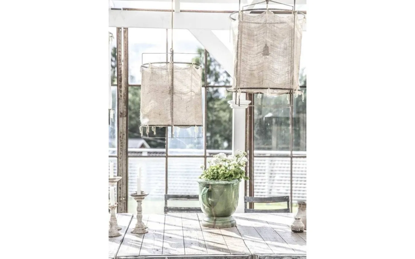 Vardagsrum|Takskärmar<Hallbergs Malibu Takskärm Ø30cm Natur