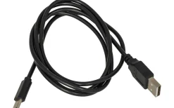 Malmø Uppladdningsbar Bordslampa 23cm LED 3000K 1W Svart/Krom