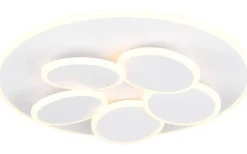 Trio Lighting Mandala Plafond LED matt vit* Plafonder