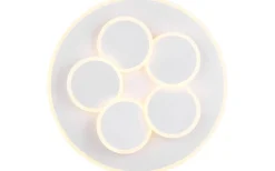 Trio Lighting Mandala Plafond LED matt vit* Plafonder