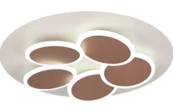 Mandala Plafond LED varmgrå/kaffebrun