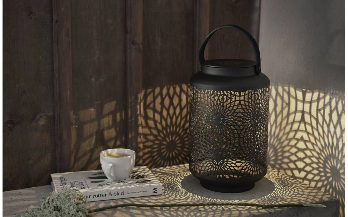 Star Trading Mandala Solcellslampa 30cm Svart* Visa Alla Solcellslampor