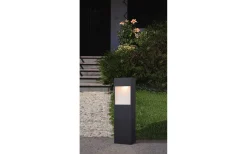 Pollare & Grindlyktor<Eglo Manfria Pollare 38cm LED 10W 3000K Antracit IP44