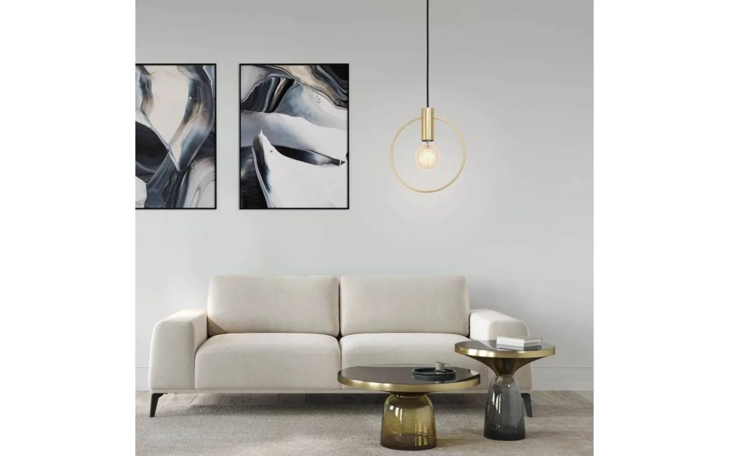 Fönsterlampor<Eglo Manizales Fönsterlampa 25cm Mässing