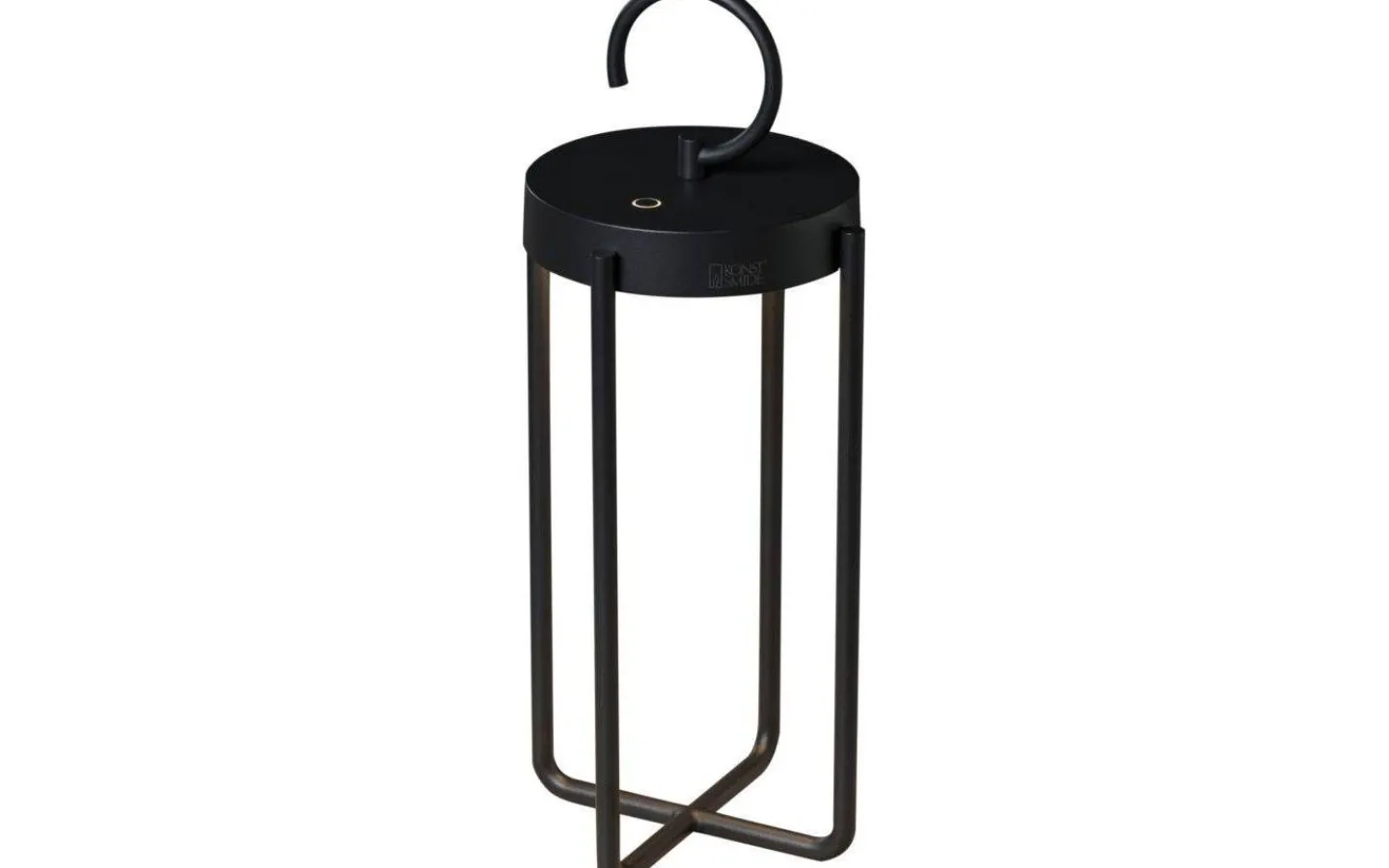 Konstsmide Manorola Uppladdningsbar Ljuslykta 39cm Svart IP54* Uppladdningsbara Lampor Utomhus|Uppladdningsbara Lampor Utomhus