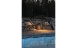 Konstsmide Manorola Uppladdningsbar Ljuslykta 39cm Svart IP54* Uppladdningsbara Lampor Utomhus|Uppladdningsbara Lampor Utomhus