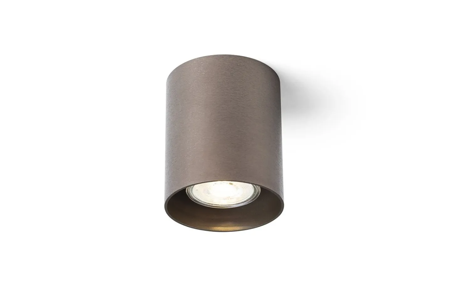 Hall & Trappa|Takspot Med 1 Lampa<Rendl Mantova I Takspotlight Borstad Brons GU10