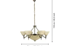 Marbella Takkrona 74cm 9L Brons