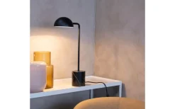 Marble Skrivbordslampa 50cm Svart/Marmor