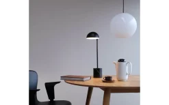 Marble Skrivbordslampa 50cm Svart/Marmor