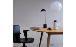 Marble Skrivbordslampa 50cm Svart/Marmor