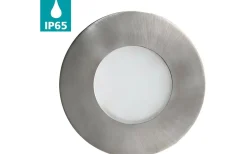 Infällda Spotlights Utomhus<Eglo Margo Infälld Takspotlight Outdoor GU10 LED 3000K 4,5W Rostfritt Stål IP65