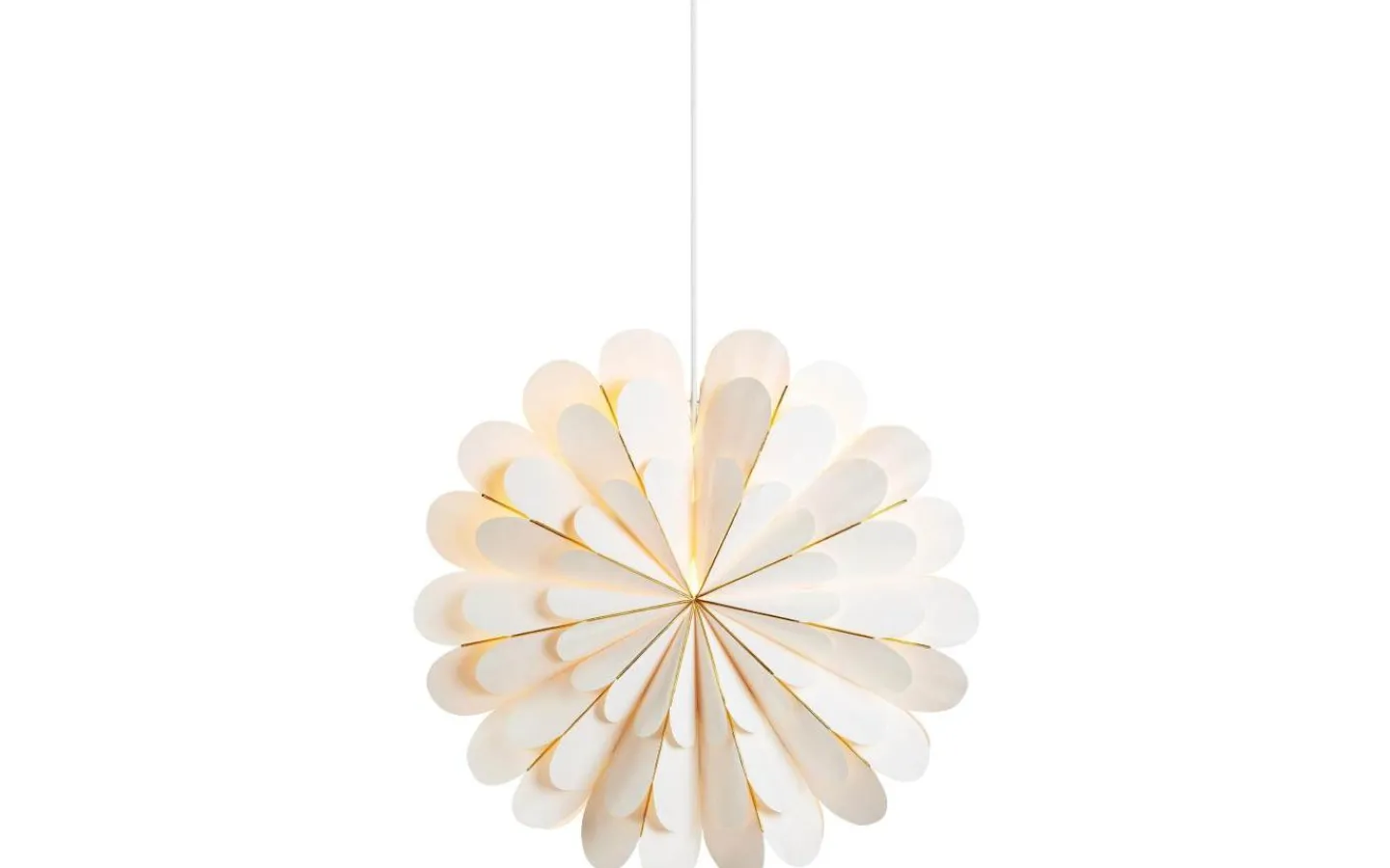 Visa Alla Julstjärnor|Julstjärnor Med Sladd<Markslojd Marigold Julstjärna 60cm Vit