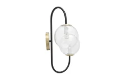 Mauro Ferretti Mario Vägglampa 45cm Svart* Lampetter