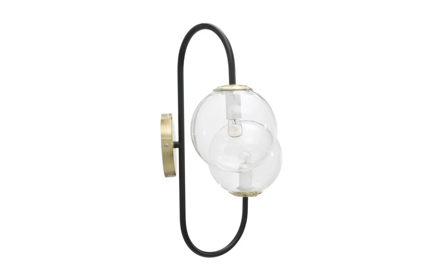 Mauro Ferretti Mario Vägglampa 45cm Svart* Lampetter