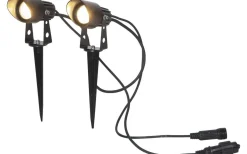 Star Trading Markspotlights System 24 Extra 2-Pack Svart IP44* System 24 Startrading