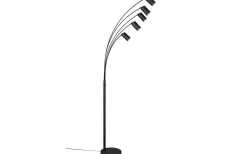 Golvlampor|Golvläslampor<Trio Lighting Marley Golvlampa 5-delad GU10 mattsvart