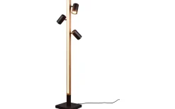 Marley Golvlampa LED + 3xGU10 mattsvart