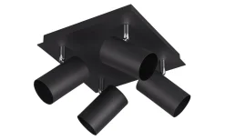 Trio Lighting Marley Spotlight 4-delad GU10 mattsvart* Takspot Med Minst 4 Lampor