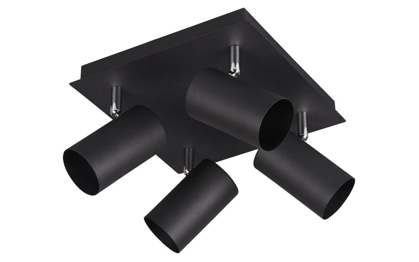 Trio Lighting Marley Spotlight 4-delad GU10 mattsvart* Takspot Med Minst 4 Lampor