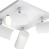 Takspot Med Minst 4 Lampor<Trio Lighting Marley Spotlight 4-delad GU10 vit