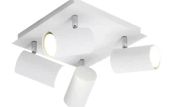 Takspot Med Minst 4 Lampor<Trio Lighting Marley Spotlight 4-delad GU10 vit