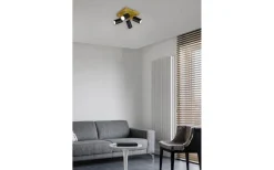 Takspot Med Minst 4 Lampor<Trio Lighting Marley Spotlight 4-delad GU10 matt svart/trä