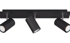 Trio Lighting Marley Spotlight 3-delad GU10 mattsvart* Avlånga Takspotlights|Takspot Med 3 Lampor