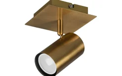 Läslampor<Trio Lighting Marley Spotlight GU10 antikmässing