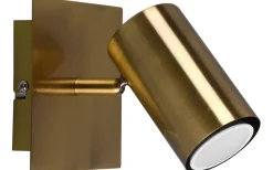 Läslampor<Trio Lighting Marley Spotlight GU10 antikmässing