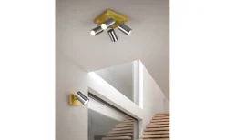 Trio Lighting Marley Spotlight GU10 borstat stål/trä* Läslampor