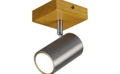 Trio Lighting Marley Spotlight GU10 borstat stål/trä* Läslampor