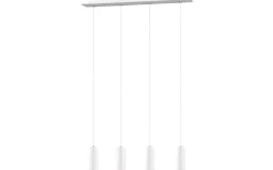 Avlånga Taklampor<Trio Lighting Marley Takpendel 4-delat 75cm GU10 vit