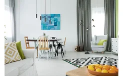 Avlånga Taklampor<Trio Lighting Marley Takpendel 4-delat 75cm GU10 mattsvart